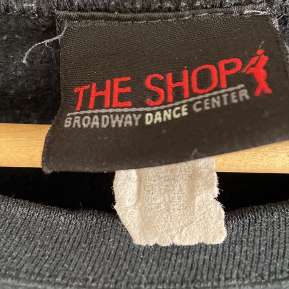 Vintage Broadway Dance Center NYC black crewneck BDCNYC Small - Picture 3 of 6